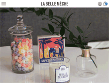 Tablet Screenshot of labellemeche.com